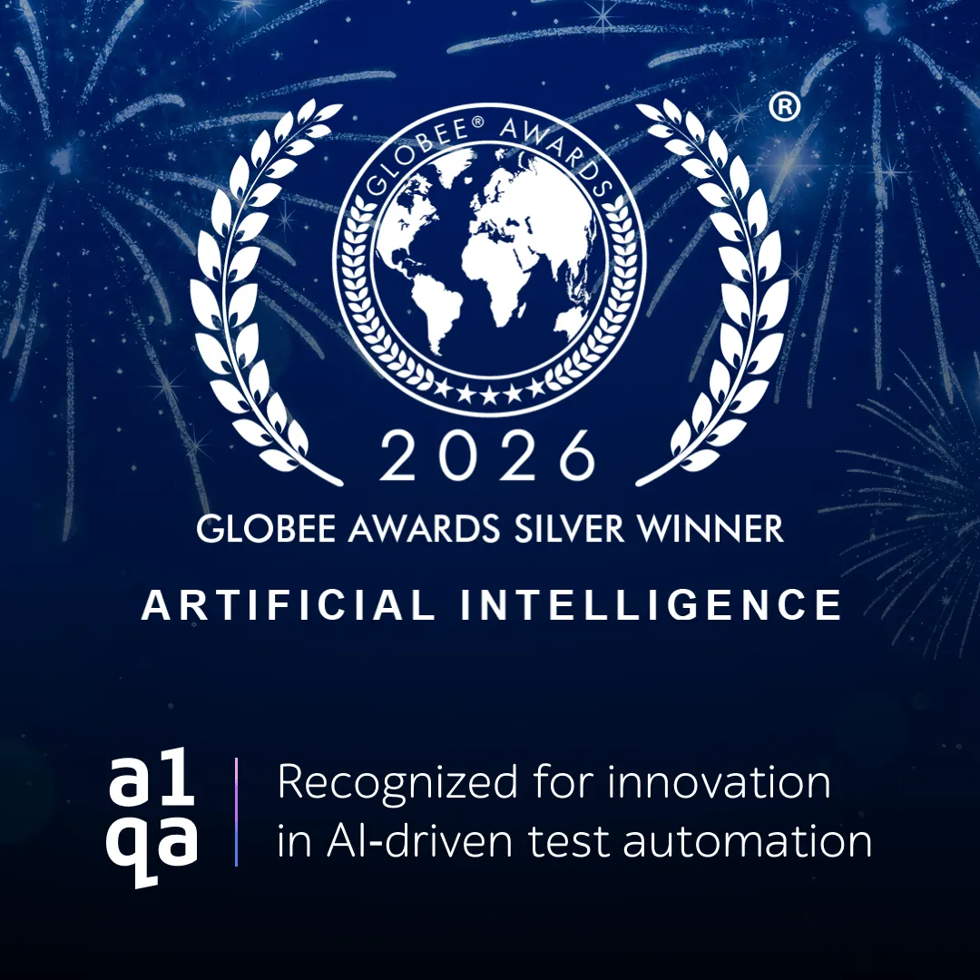 a1qa wins silver globee award for ai powered test automation content